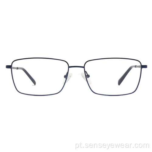 Vintage Unisex Titanium Óptica Óculos Quadro Eyewear